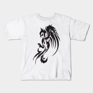 Phoenix Design Tattoo Art Kids T-Shirt